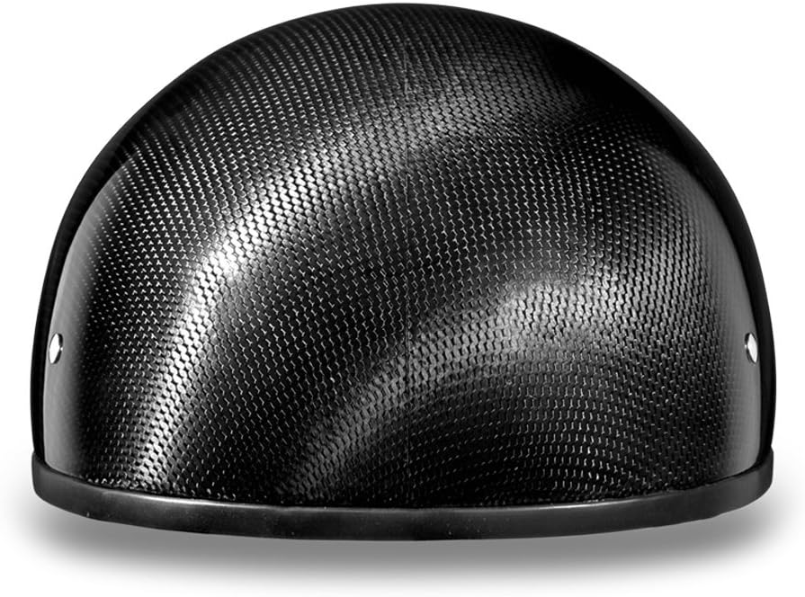 Daytona Helmets Half Skull Cap Motorcycle Helmet DOT Approved [Leather]