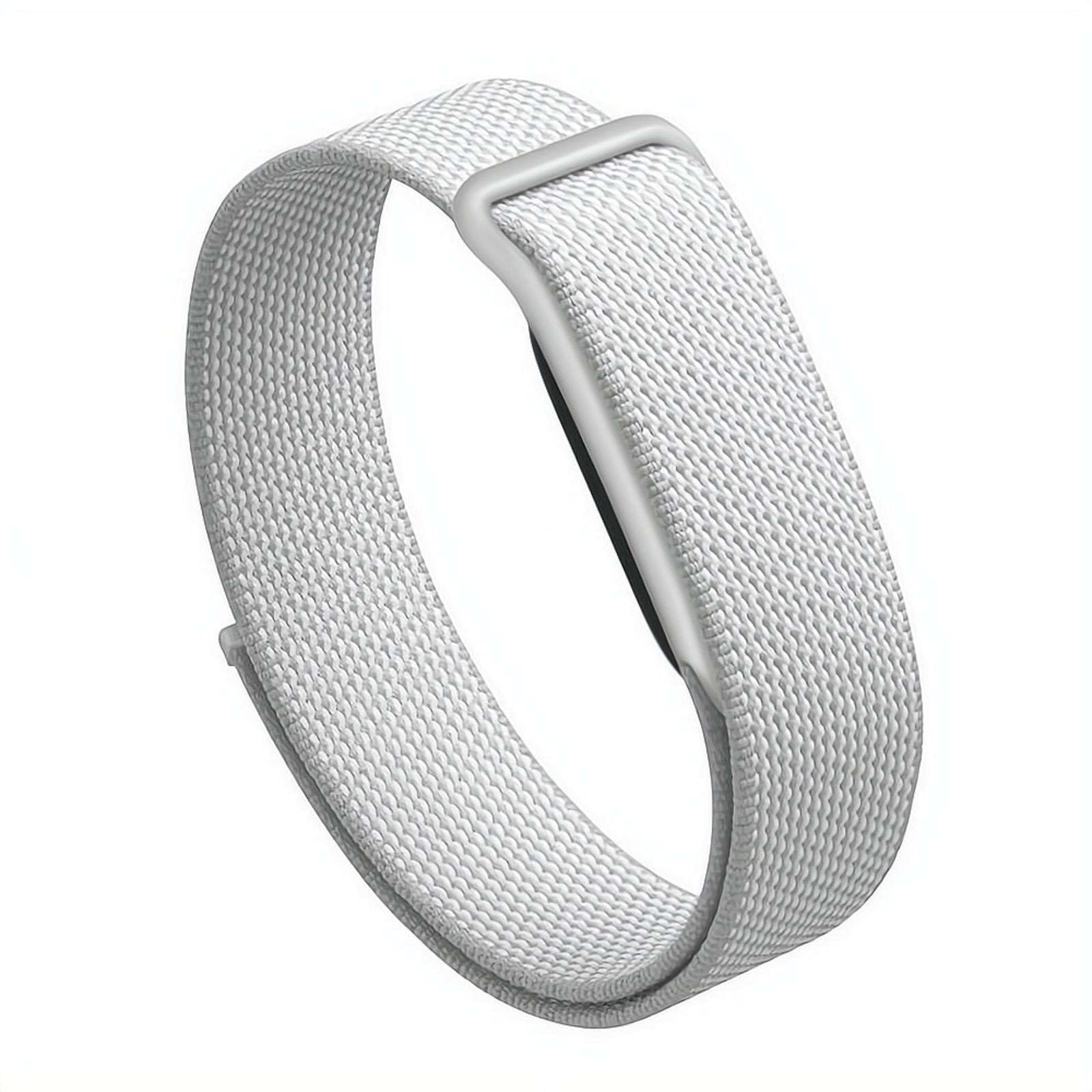 Band for Fitbit Air,Adjustable Woven Nylon Replacement Sport Strap With Classic Metal Buckle,Waterproof Anti-sweat Elastic Armband Wristband for Fitbit Air Fitness Track Watchbands Women Men (Gray)