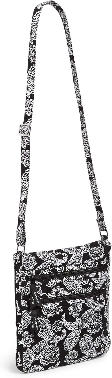 Women's Cotton Collegiate Triple Zip Hipster Crossbody Purse (Multiple Teams Available) - Image 3