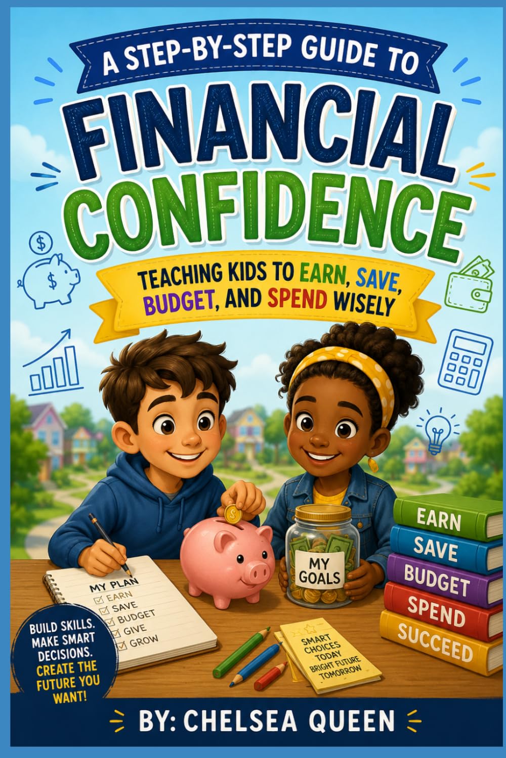 A Step-by-Step Guide to Financial Confidence: Teaching Kids to Earn, Save, Budget, and Spend Wisely