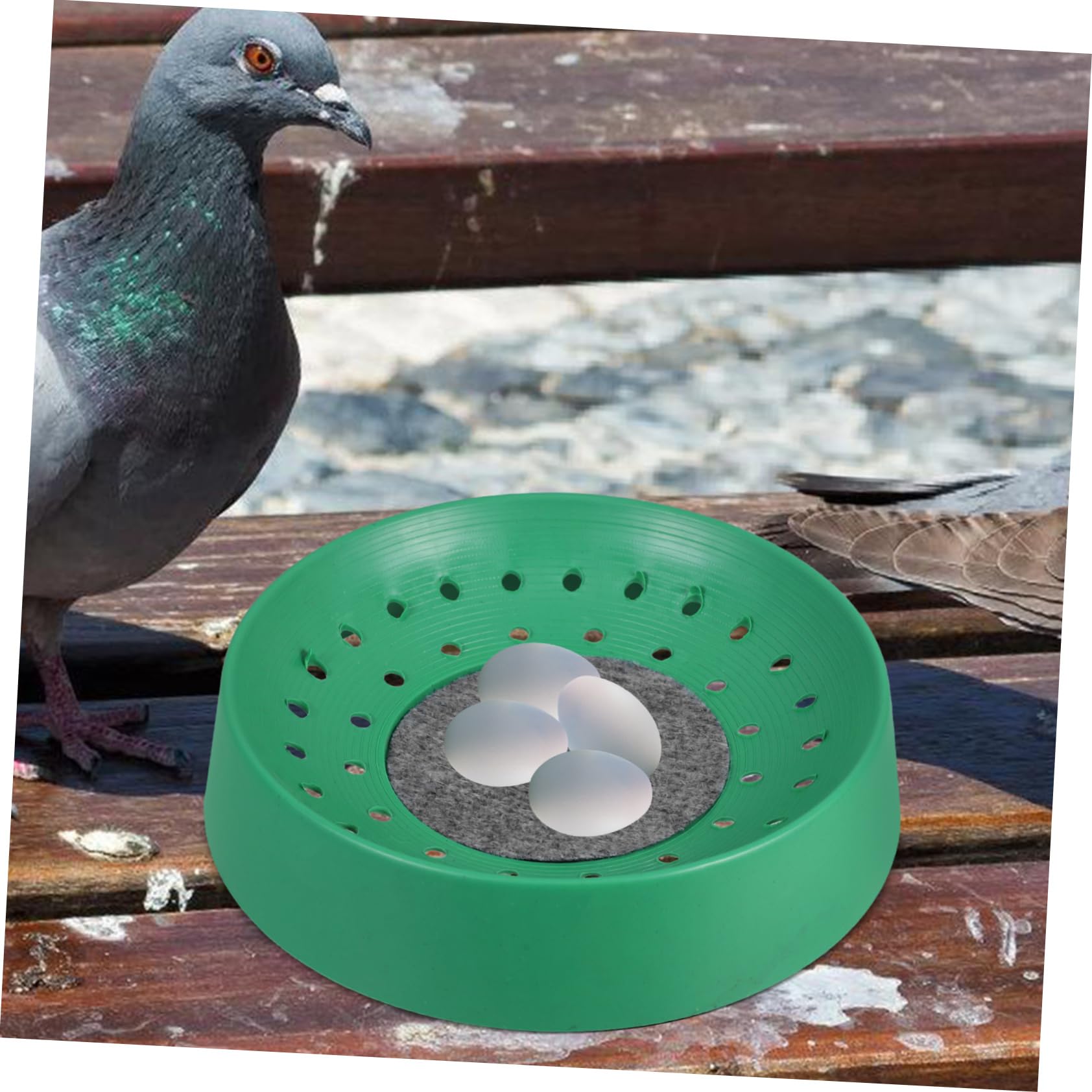 Cuencos para Nidos de Aves y Pájaros Función Resistente, Plástico Duradero, Tamaño Mediano, Apto para Jaulas de Aves, para Criadores y Aficionados Avicultura