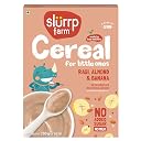 Slurrp Farm No Added Sugar, No Salt Ragi, Almond and Banana Cereal | 100% Sprouted Ragi | Healthy Cereal | No Milk | No Preservatives, 200g gallery image