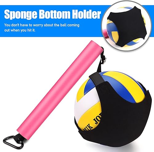 Miniatura 6 de TOBWOLF - Entrenador de picos de voleibol ayuda de equipo de entrenamiento de voleibol ajustable sistema de entrenamiento de picos de voleibol que