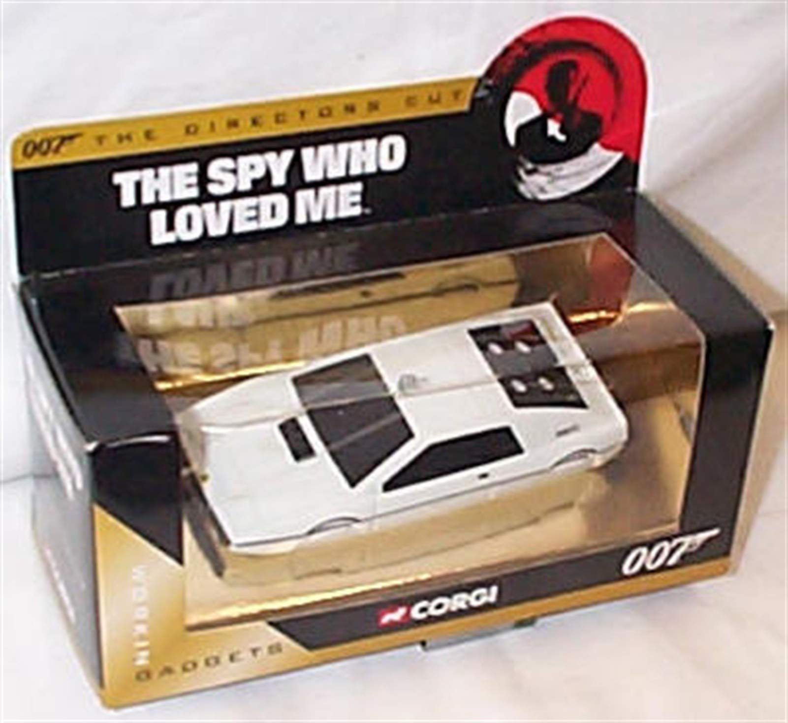 Corgi Cc04514 Modèle Sous-Marin James Bond Lotus Esprit Moulé Sous Pression Blanc