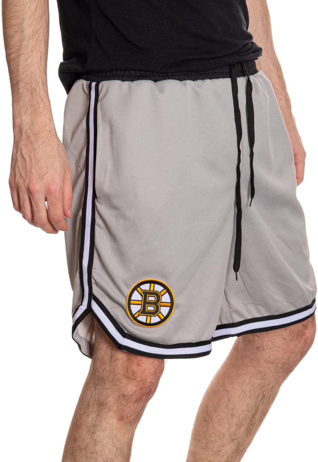 Officially Licensed NHL Men's 2 Tone Air Mesh Shorts Lined with Pockets - Image 2