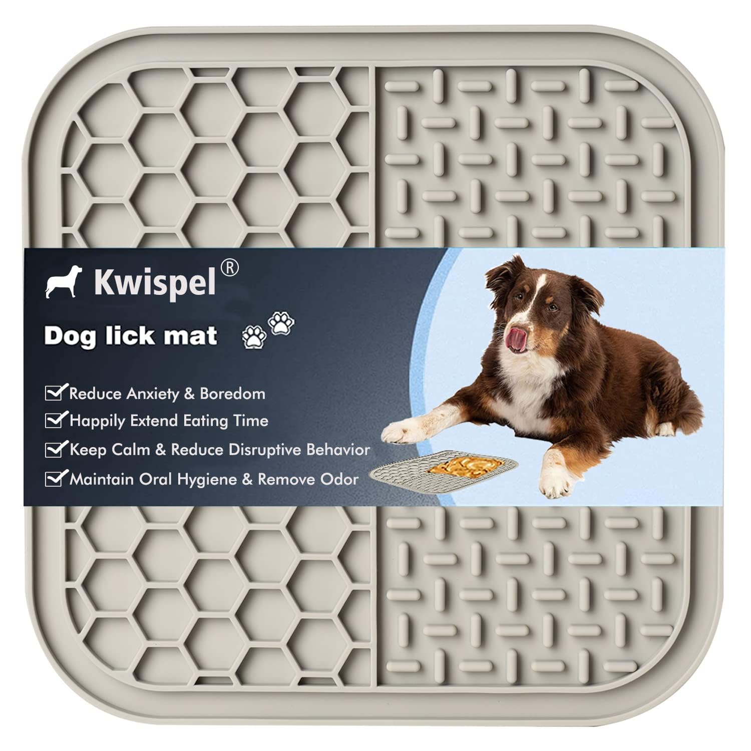 Agudo Silicone Dog Lick mat pet Bath Peanut Butter Lick pad Silicone licker mat for Dogs Food Licking mat with Suction Cups(1 pcs/Multicolour) (B0CFR9C7J9) Amazon Price History, Amazon Price Tracker
