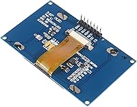 Vista 7 de 2 unids 2.42 pulgadas 128x64 OLED LCD módulo SSD1309 7 Pin SPI/IIC I2C interfaz serie para Arduino UNO R3 (luz verde)