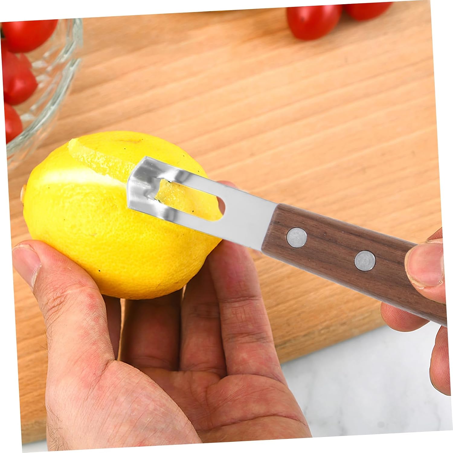 SOLUSTRE 2Pcs Kitchen Lemon Zester Vegetable Grater Ergonomic Handheld Cheese Fruit Slicer Multi Purpose Tool for Easy Shaving of Cheese and More