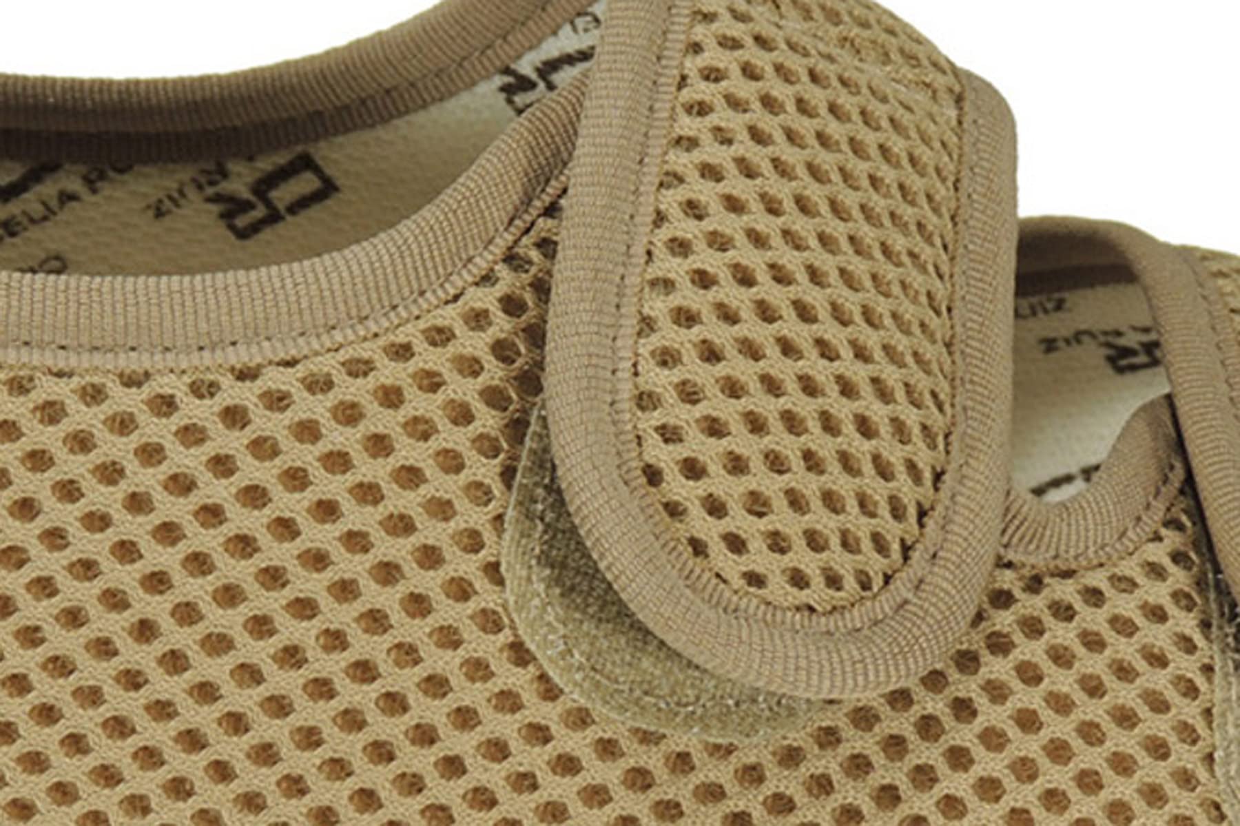 Calzados Romero. Zapatillas Anatómicas para Pies Delicados en Ancho Especial con Tratamiento Antibacteriano para Mujer. Ref. 0476. Beig Talla 39