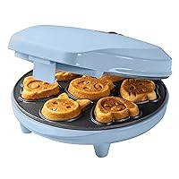 Bestron Waffle Maker con motivi di animali, piastra per Waffle mini biscotti a cialda