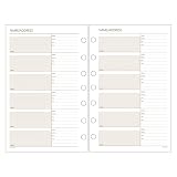 AT-A-GLANCE Day Runner Telephone and Address Pages, Refill, Loose-Leaf, Undated, for Planner, 5-1/2" x 8-1/2", Size 4, 32 Sheets/Pack (011-230) – view 5