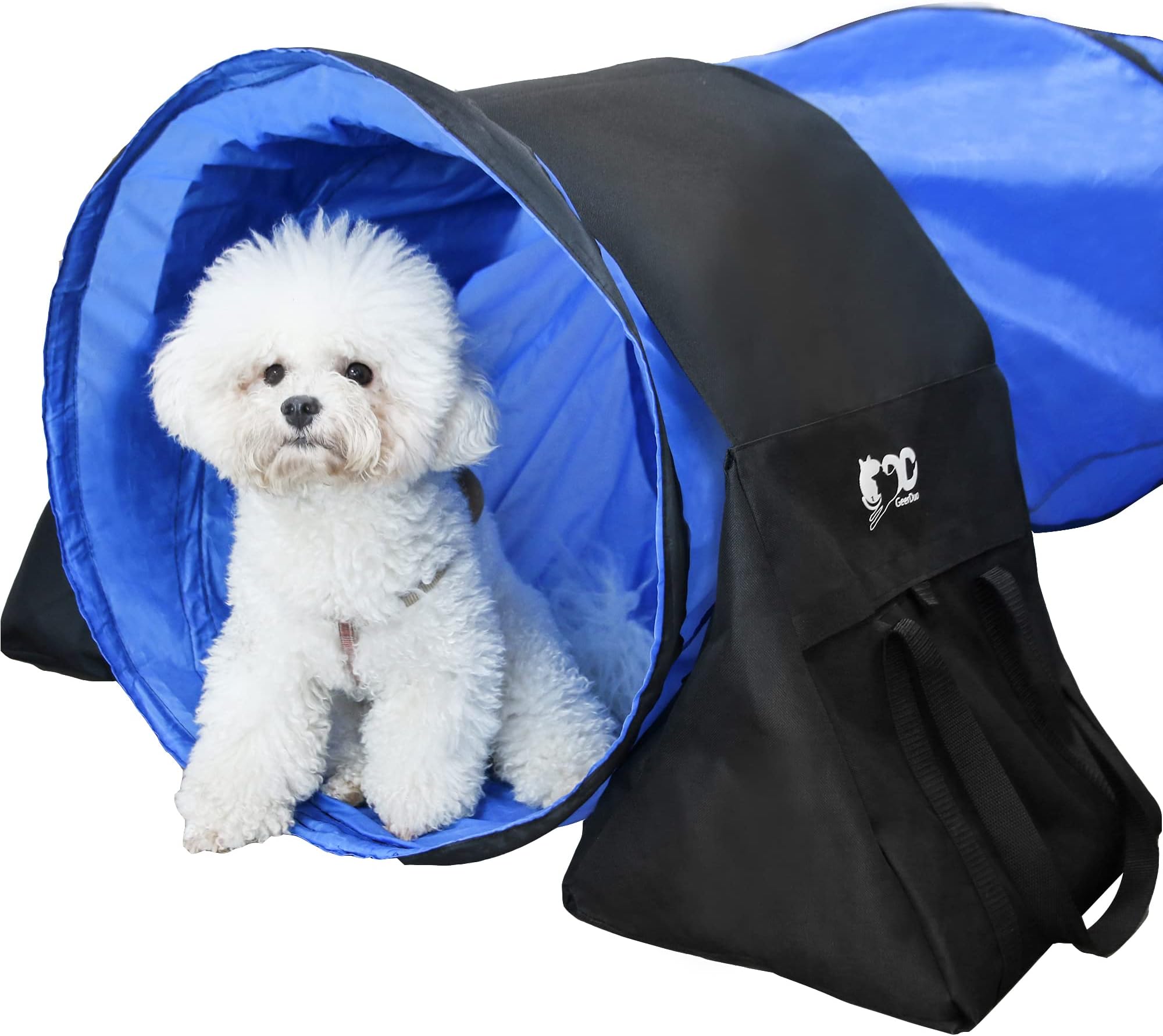GeerDuo Dog Agility Tunnel, Dog Agility Equipment, Dog