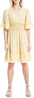 Women's Yarn Dye Tiered Short Dress - Buy now