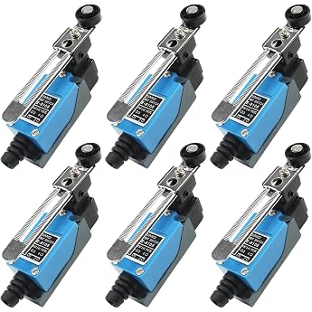 Me-8108 Liver Liver Limit Switch - Adjustable Limit Switch Self-Closing Switch Temporary Nc-No for CNC Router Electric Control Switch