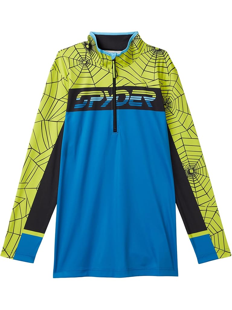 Green Spyder Ryder 1/2 Zip (Big Kid)
