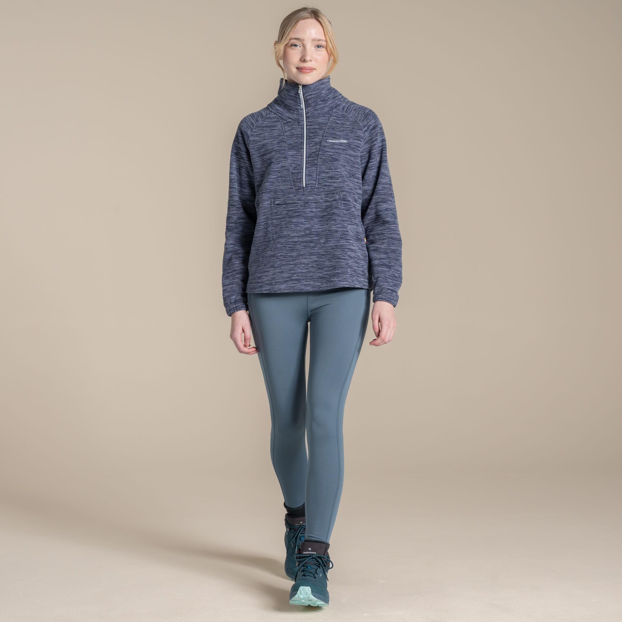 Craghoppers Esk II Half Zip Craghoppers Esk II - Forro polar con media cremallera para mujer Mujer (Pack de 1)