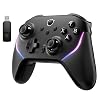 NYXI Master Wireless PC Controller Dual-Mode-Trigger Hall-Effekt-Joystick 1000 Hz Abfragerate Stummschaltung 6-Achsen-Gyroskop Turbo sperrbare Rückseitentasten für PC/Switch/iOS/Android