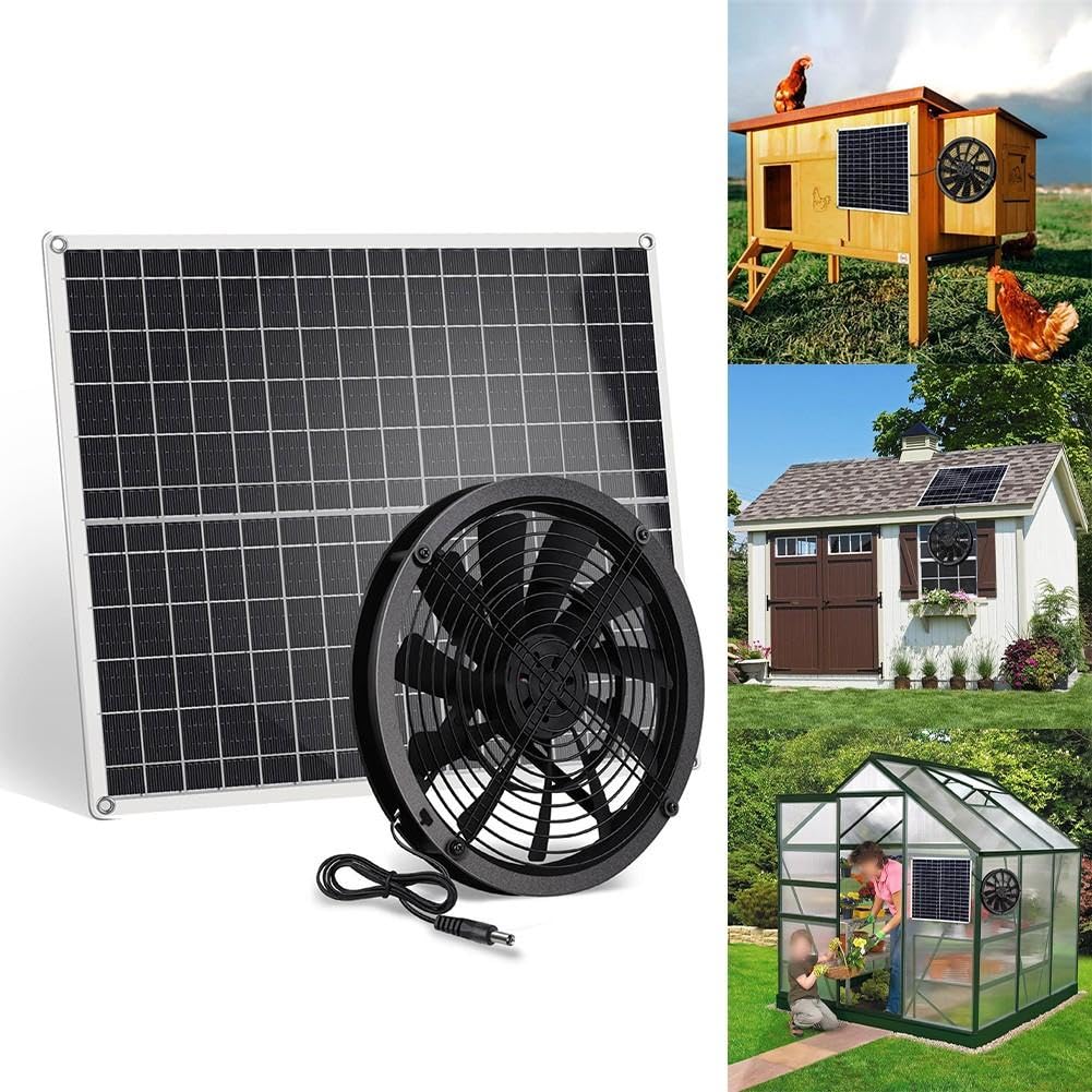 Monocrystalline Solar Panel Fan 20W High Efficiency