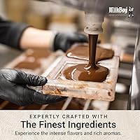 Vista 2 de Milkboy Swiss Gourmet - Barras de chocolate con leche, chocolates oscuros, barra de chocolate blanco, variedad de chocolate hecho a mano de primera