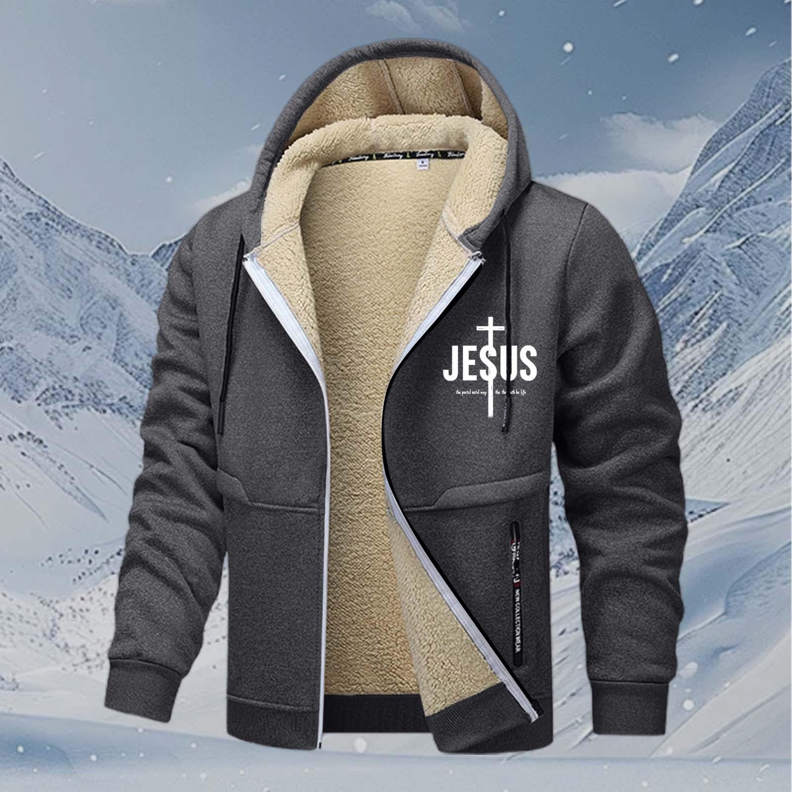 Générique Felpa con cappuccio da uomo in cotone caldo felpato spesso morbido inverno autunno casual taglio dritto coulisse regolabile felpa con cappuccio casa sport tempo libero A68, grigio, XXL