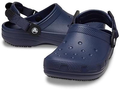 Crocs Work Classic Work Clog Shoes Navy