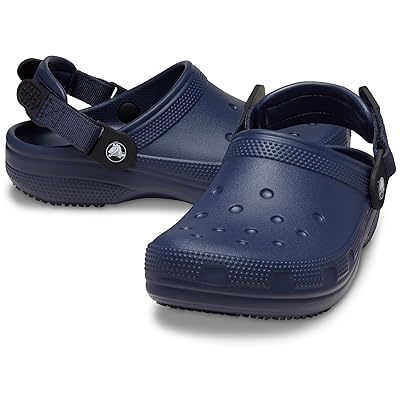 Crocs Work Classic Work Clog Shoes Navy