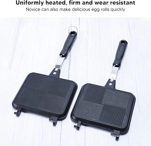 Miniatura 9 de Fdit Sandwichera caliente, sarga de cocina extraíble para evitar que se pegue doble cara, apto para suministros de cocina