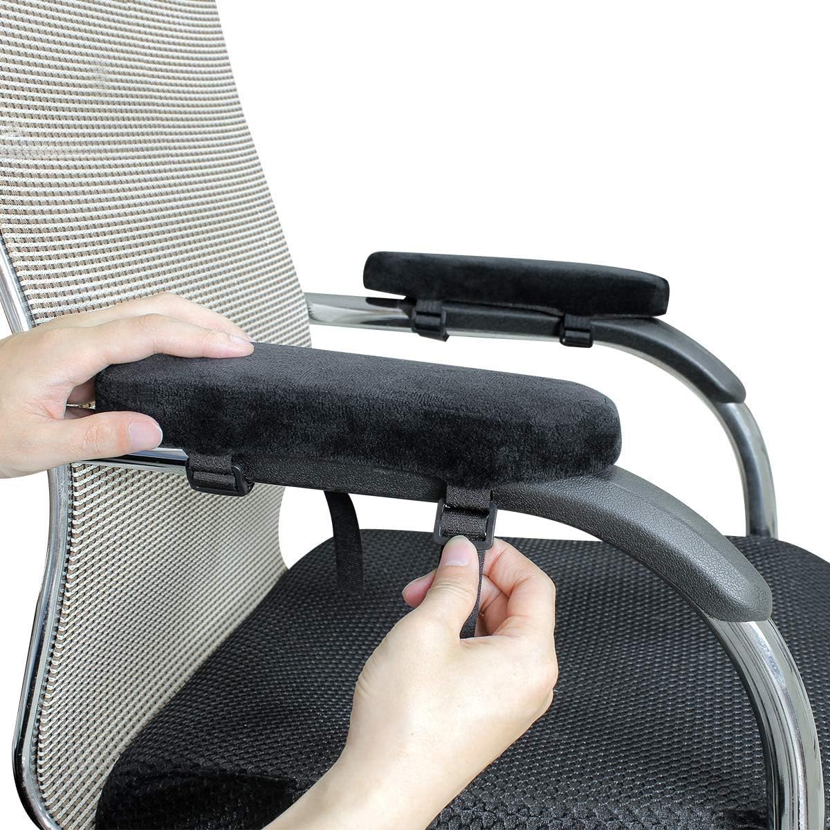 AIR SIX for Aloudy Ergonomic Momery Foam Chair Armrest Pad, Comfy