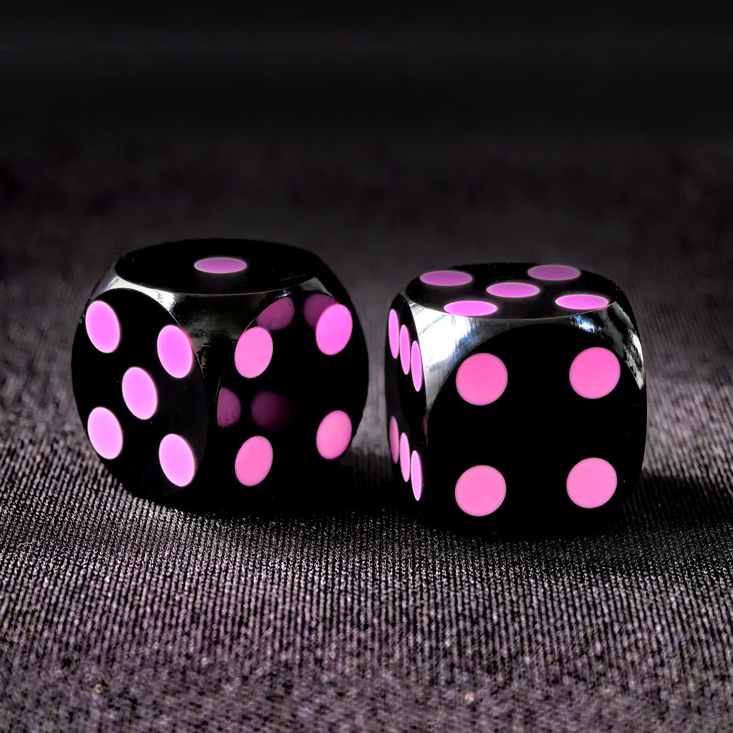 Bescon Dés De Précision 14,3 Mm Blanc Uni - Lot De 2 Dés Backgammon