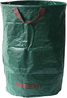 QISUO 132 Gallons Garden Bag Garden Waste Bags Reusable Bags Waste Container Gardening Bags Landsing Yard Waste Bags for Gardening Lawn Pool Waste Bin
