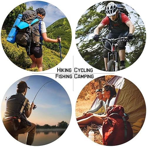 Miniatura 3 de LESHIRY Mosquetones grandes de aluminio de 3 pulgadas en forma de D de alta calidad, duradero, mosquetón, gancho de clip, accesorios de campamento,