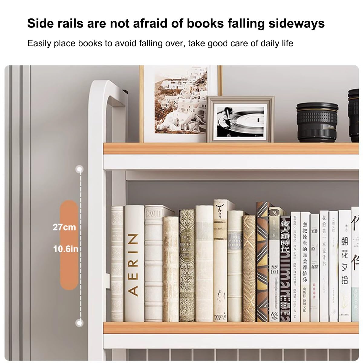Books Falling Off Shelf