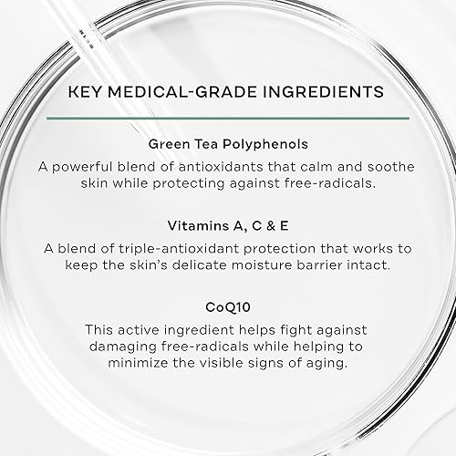 Miniatura 3 de Replenix Green Tea Limpiador suave y relajante, lavado facial de grado médico para pieles sensibles (6.7 onzas líquidas)