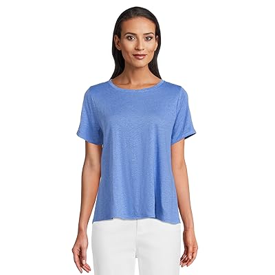 Eileen Fisher Crew Neck Short Sleeve T Shirts Women