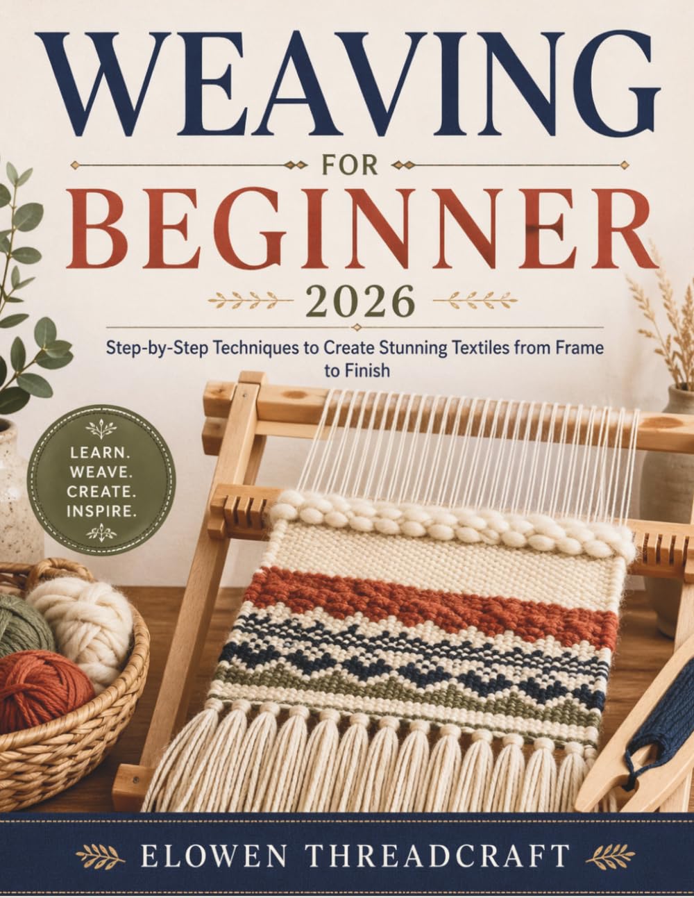 WEAVING FOR BEGINNER 2026: Step-by-Step Techniques to Create Stunning Textiles from Frame to Finish