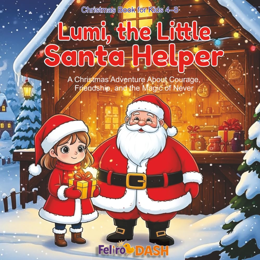 Lumi, the Little Santa Helper: A Christmas Adventure About Courage, Friendship, and the Magic of Never Giving Up