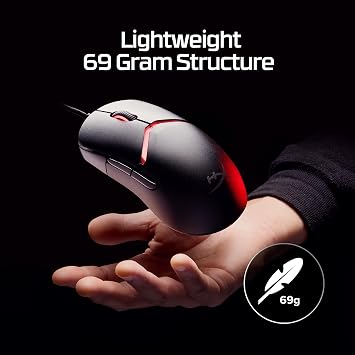 HyperX Pulsefire Saga Wired Gaming Mouse, Wired Mouse