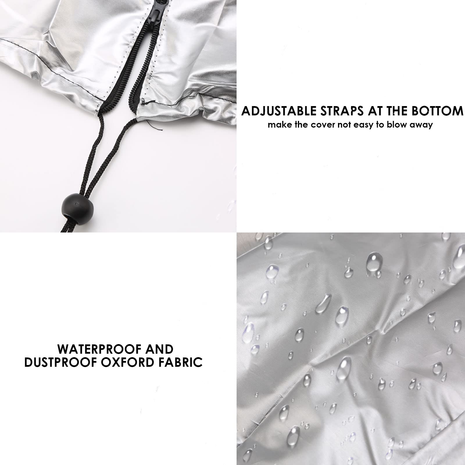 Copertura Tapis Roulant 168x75x135cm | Impermeabile E Anti-UV | Tessuto Oxford Con Cordino - Foto 10