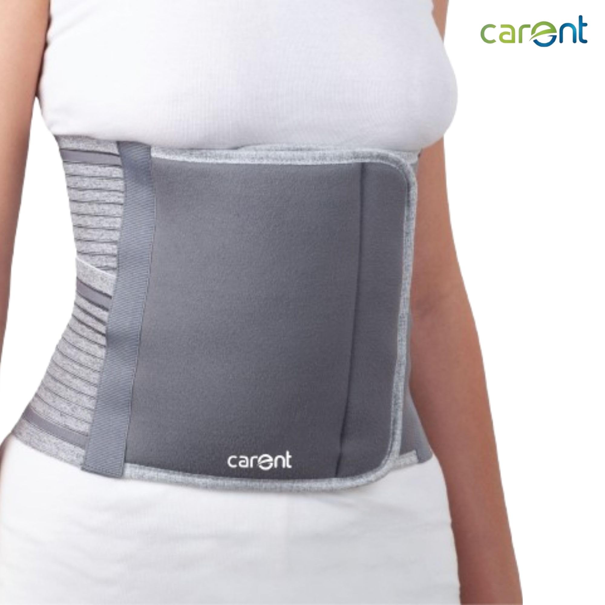 Carent Adjustable Abdominal Belt β Waist and Stomach Support Belt for Post Surgery Recovery, Hernia Support, Abdominal Compression and Pain Relief (XXL (110-120 CM))