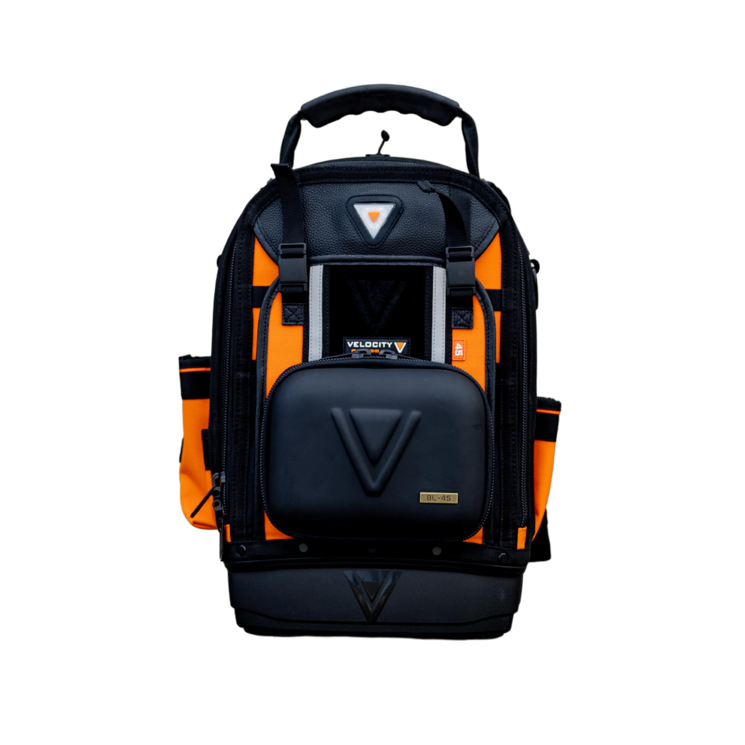 Velocity Pro Gear BP-45-O-C Rogue 45 Backpack – Orange, Heavy Duty Tool Bag
