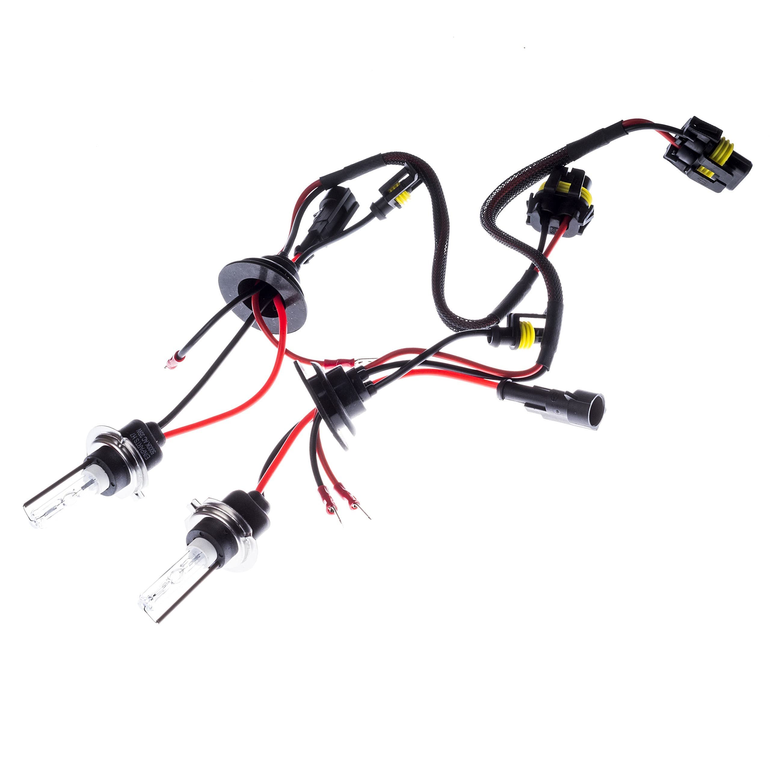 EinParts H7 35W Zestaw Xenon HID 5000K Canbus, Kompletny Zestaw 2x Przetwornica SLIM 12V 35W 2x Żarnik H7M
