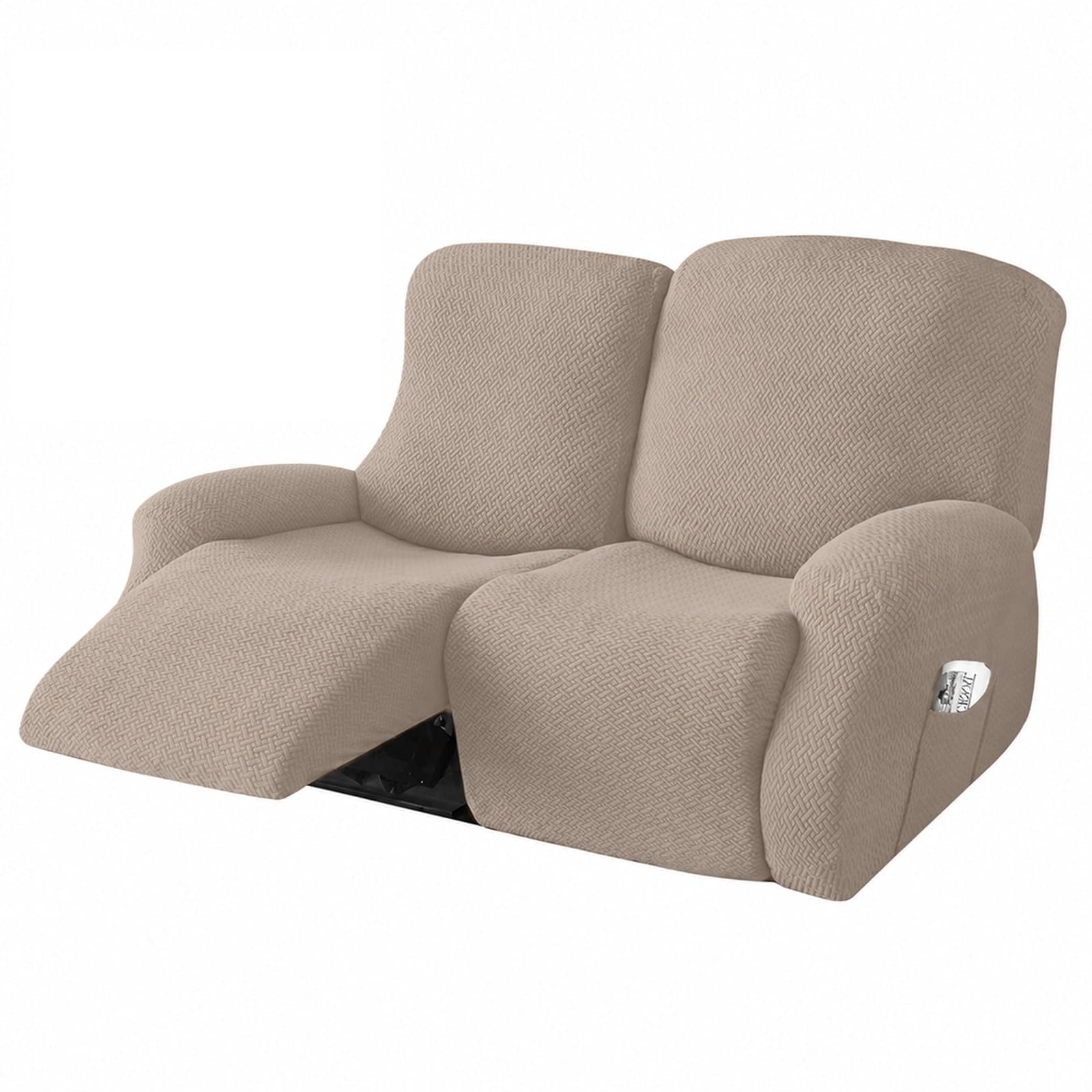 BOFITENG 6-Piece Recliner Chair Cover, Full-Cover Armchair Covers