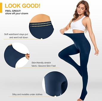 Medical Compression Pantyhose Stockings for Women Men Plus Size Support Hose 20-30mmHg Firm Graduated Tights Treatment