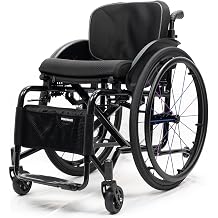 Sports Wheelchair,Comfortable Folding Wheelchair,Lightweight Foldable Transport Wheelchair,Foldable Lightweight Wheelchair Foldable for Storage and Travel,for Teenagers, Adults, Seniors14.9in seat wi