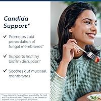 Vista 2 de Researched Nutritionals Elim-A-Cand - Candida Support - Suplementos microbianos e intestinales para la salud con berberina, olmo resbaladizo