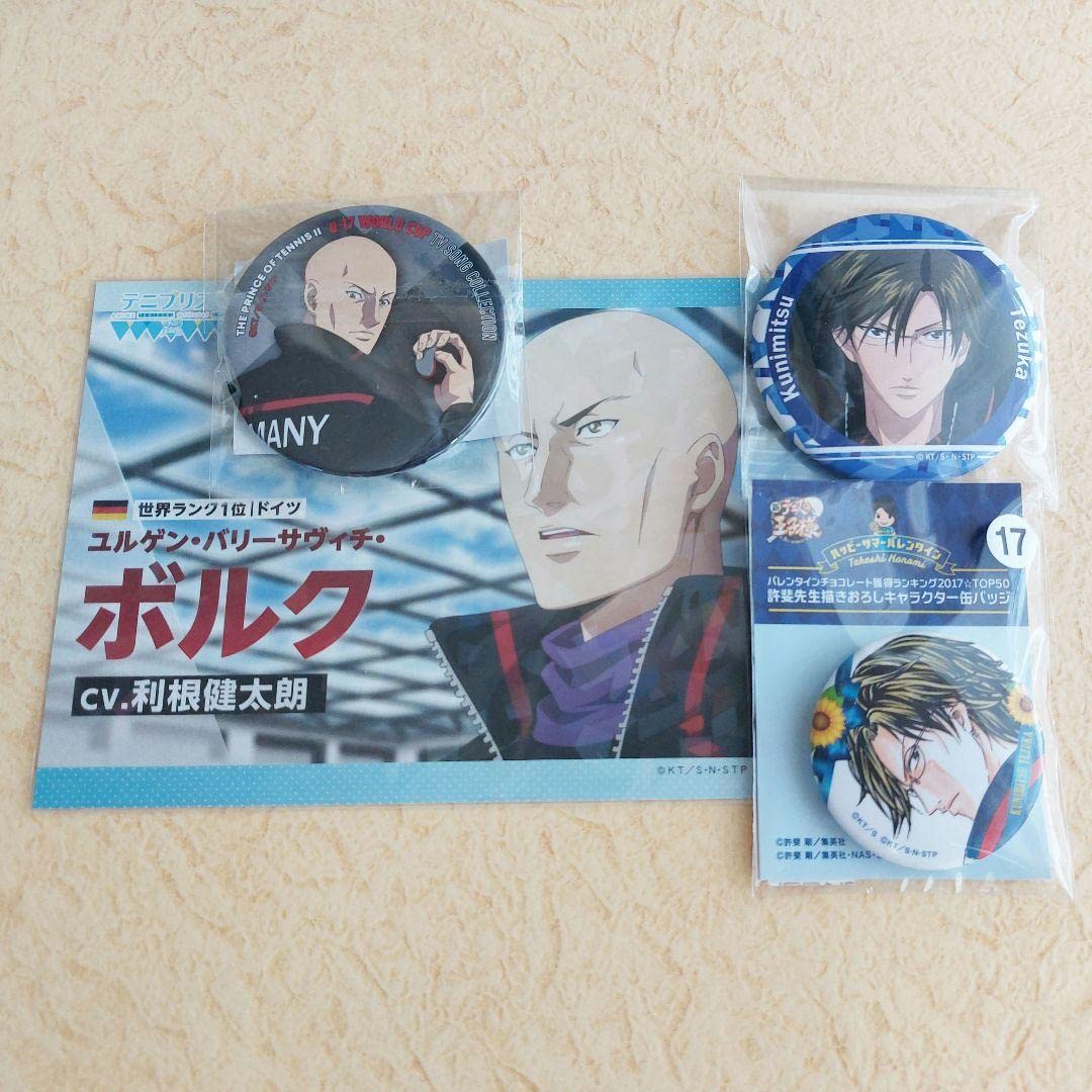 テニプリ　新テニ　手塚国光　缶バッジ　ドイツ代表　おてふぇす ジャンプフェスタ2024：アニメ「テニスの王子様」「新テニスの王子様