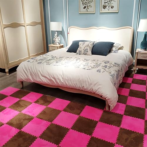 12 tapetes entrelazados de espuma EVA suaves y esponjosas, alfombras protectoras para el suelo, tapetes de juego para niños, habitación de niños,