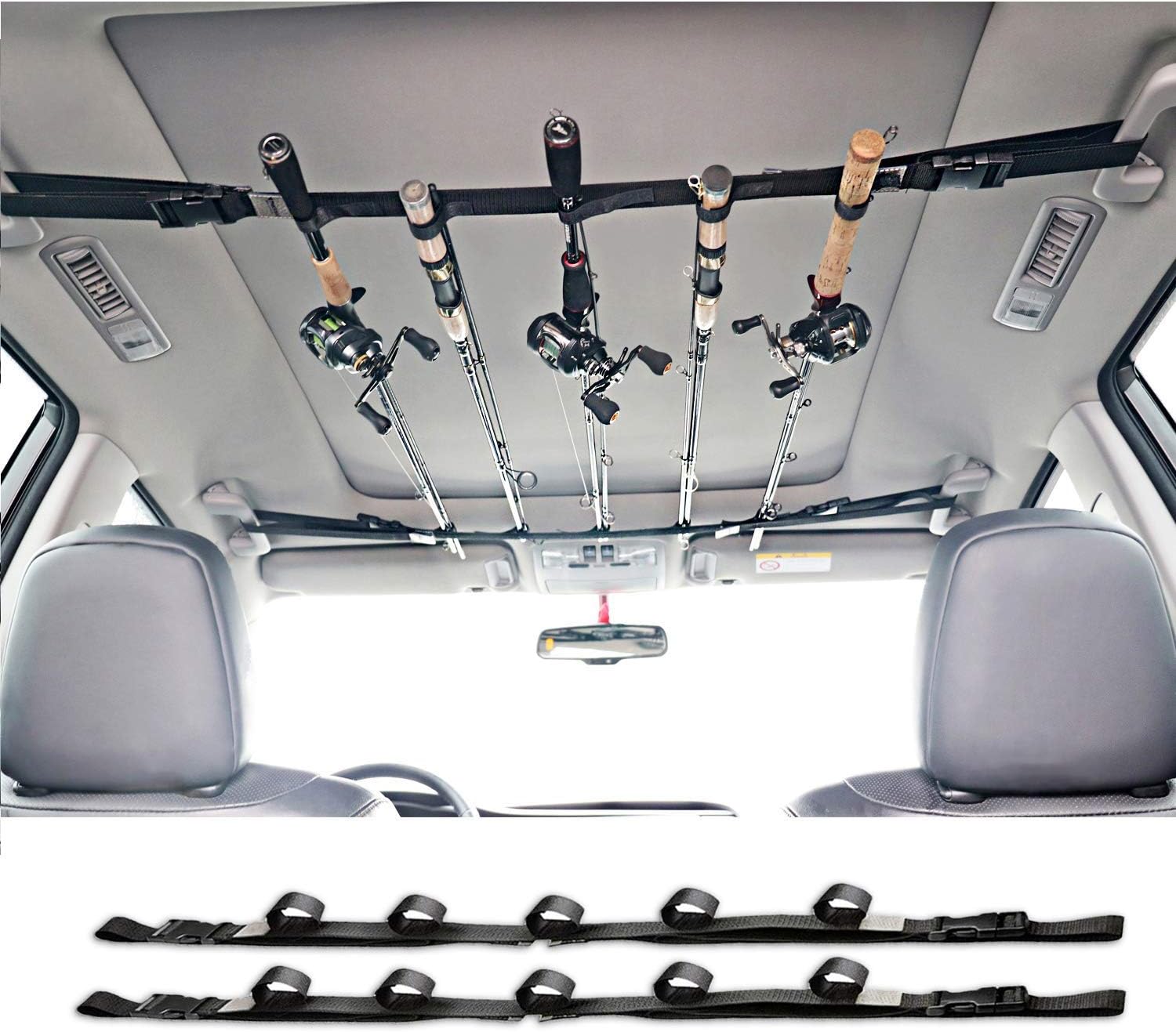 Vehicle Fishing Rod Holder Fishing Rod Rack Fishing Rod Storage Rack