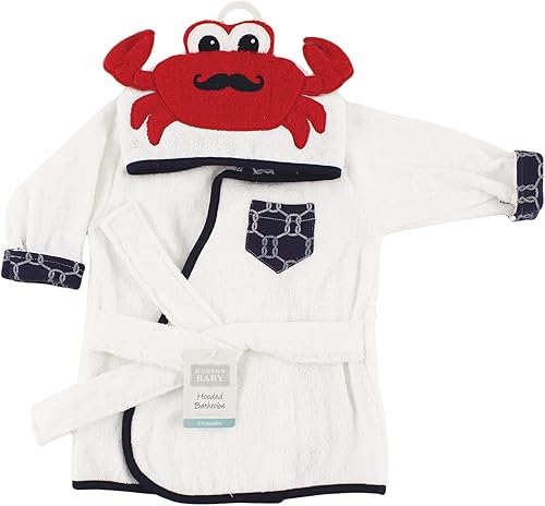 Miniatura 3 de Hudson - Bata de baño con capucha diseño de cara de animal 0-9 meses