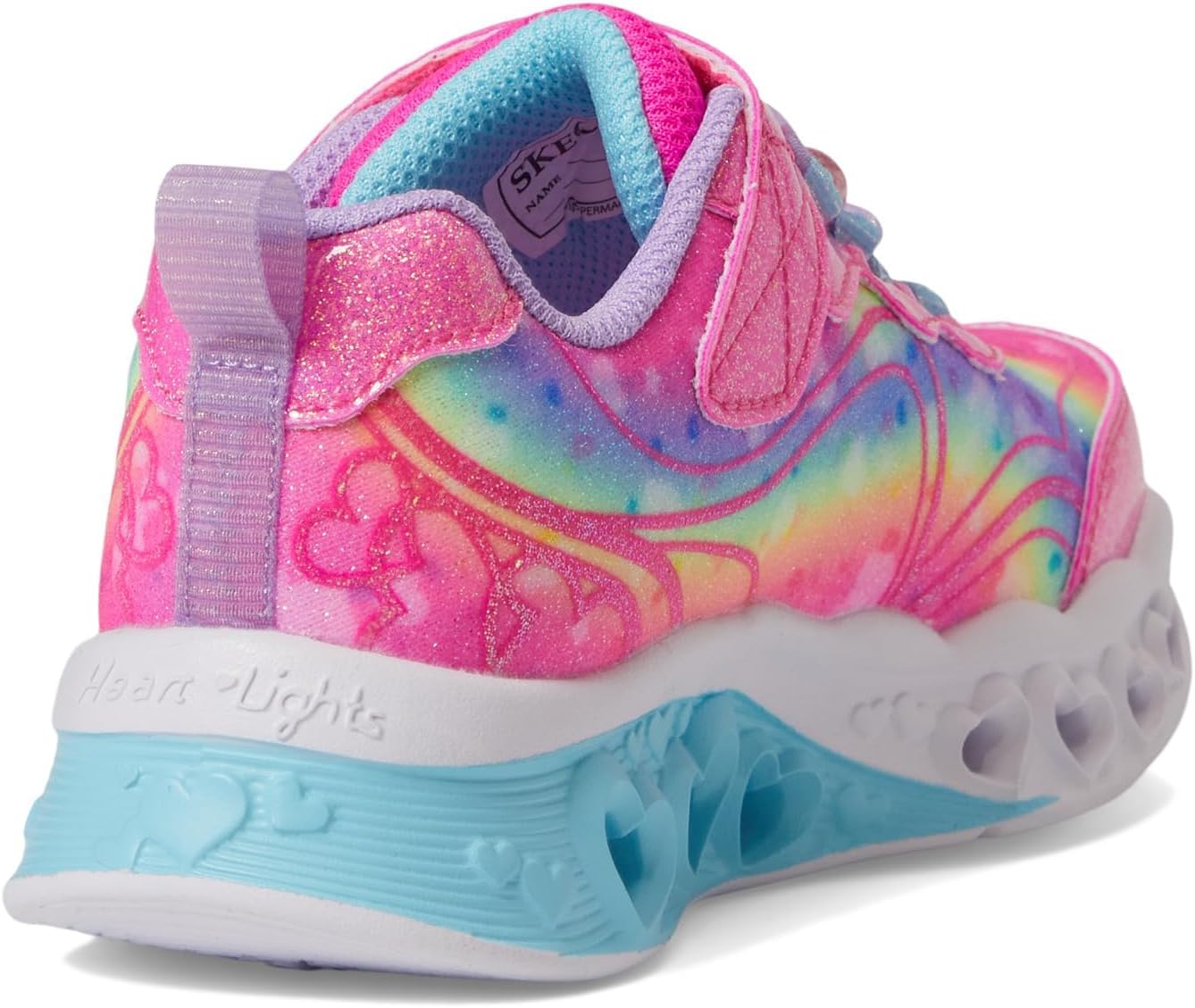 Skechers Unisex-Child Flutter Heart Lights - Groovy - Image 6